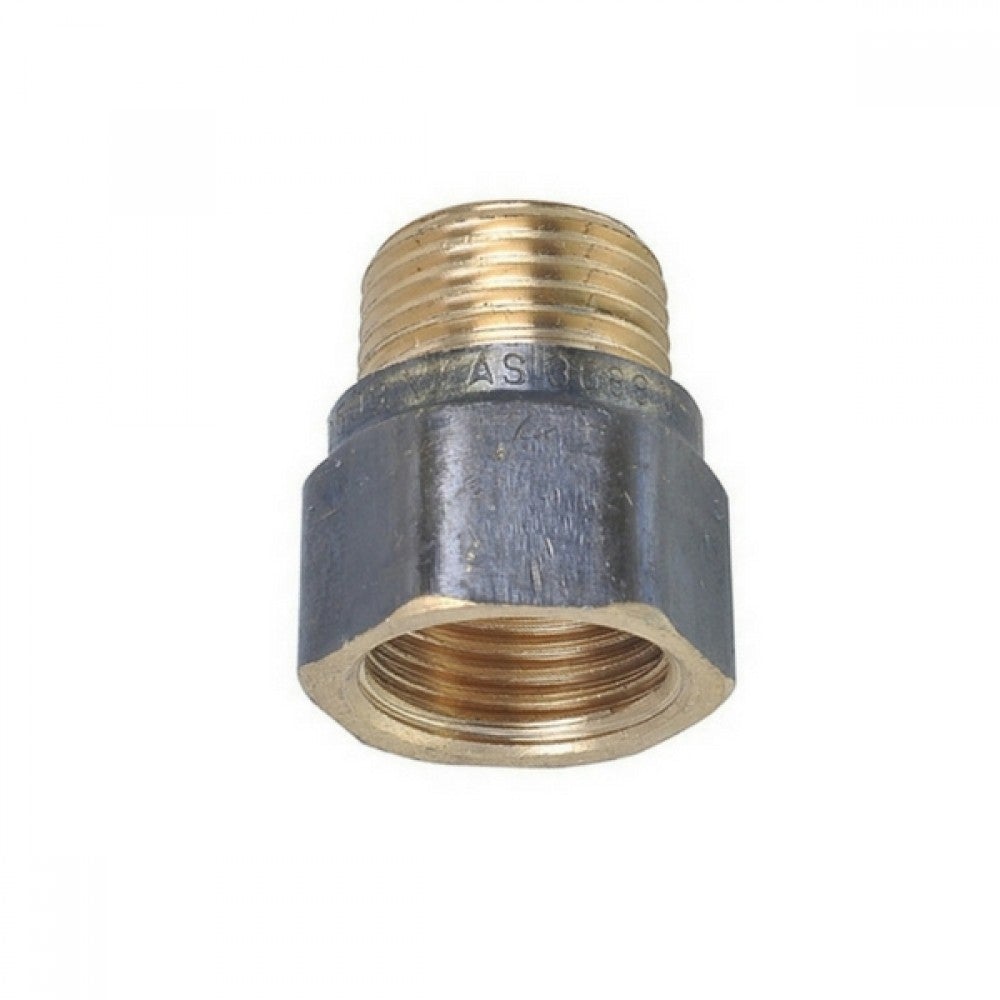 Adaptor M&F Screwed Brass 20mm(3/4")